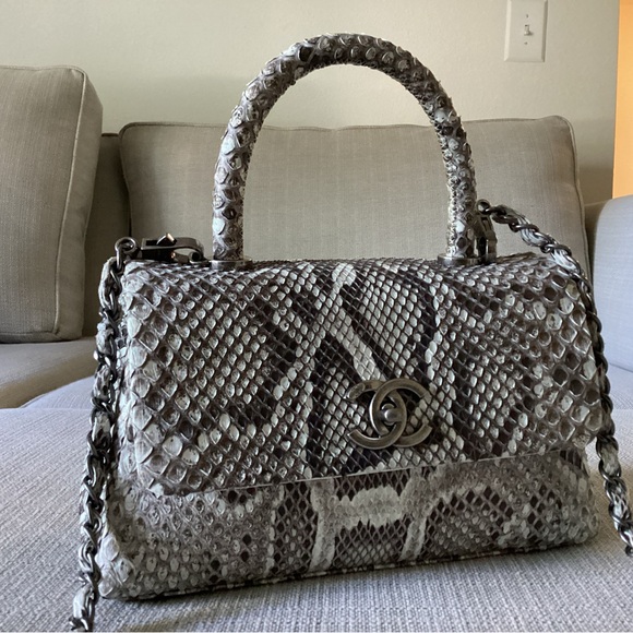 Authentic Chanel python - Picture 3 of 16